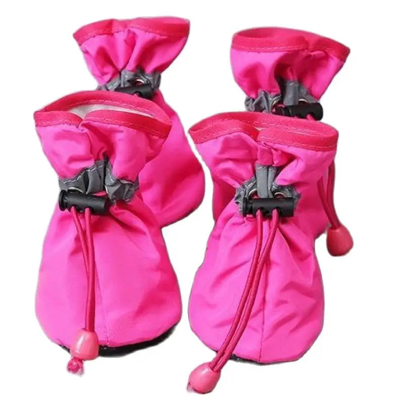 Waterproof Pet Rain Boots Set