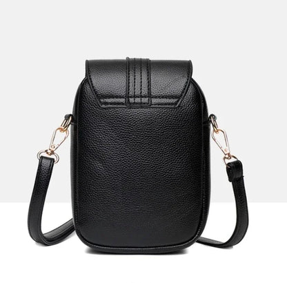 Women’s Mini PU Leather Crossbody Phone Bag