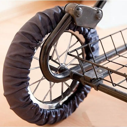 2Pcs Baby Stroller Wheel Cover