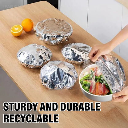 Reusable Aluminium Foil Bowl Covers