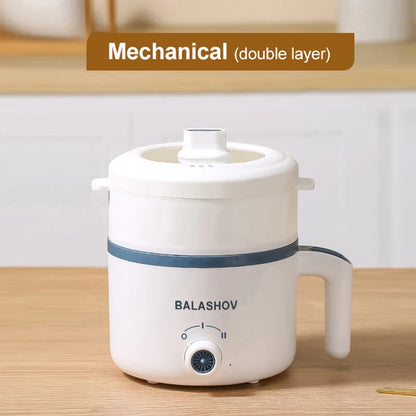 Compact Electric Rice Cooker & Food Steamer