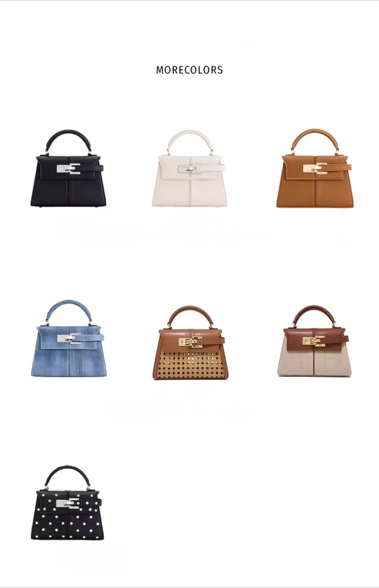 Structured Women’s Crossbody & Top Handle Bag