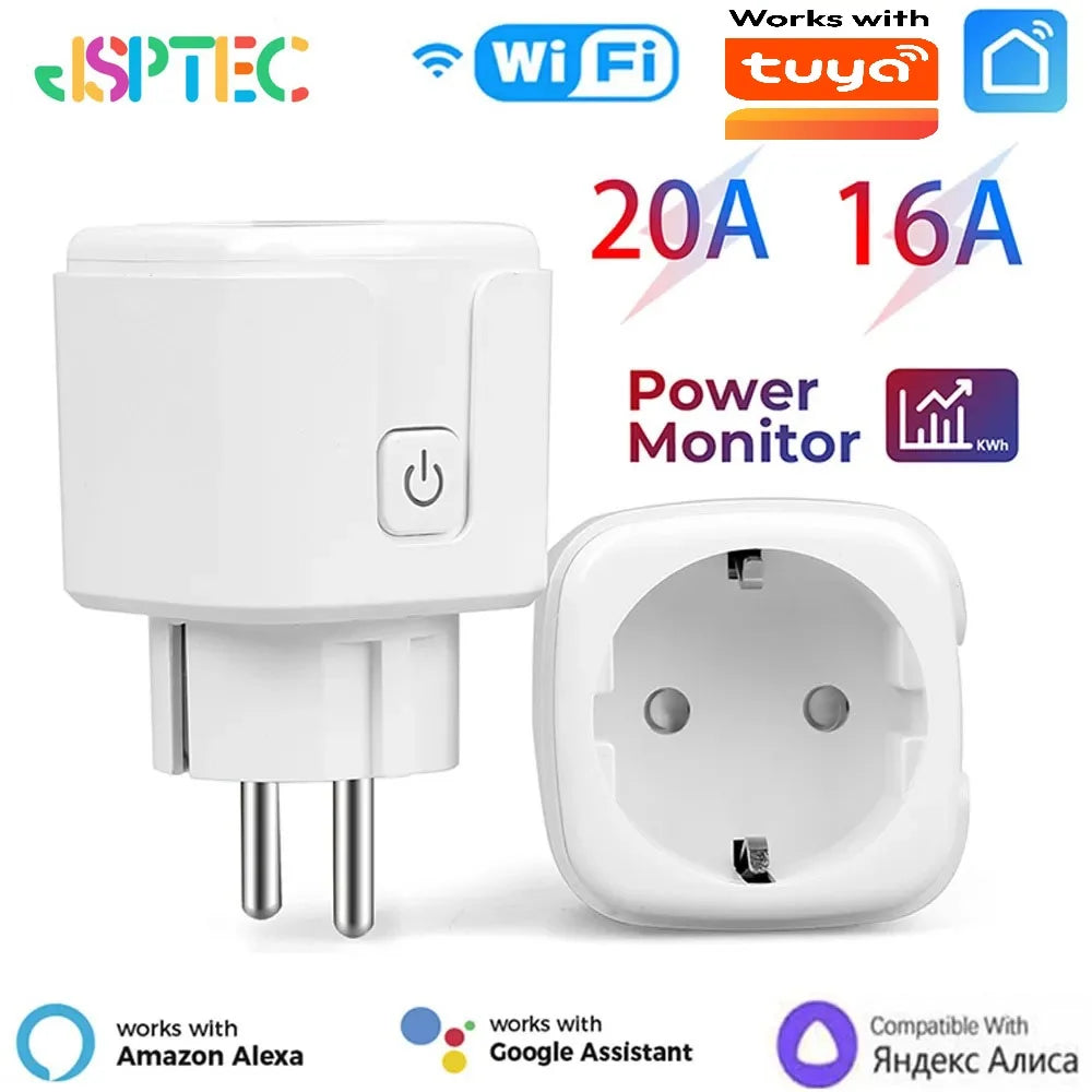 Tuya WiFi Smart Plug with Energy Monitoring