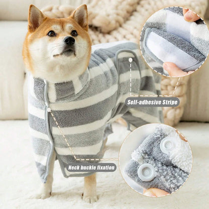 Quick-Drying Microfiber Pet Bath Towel