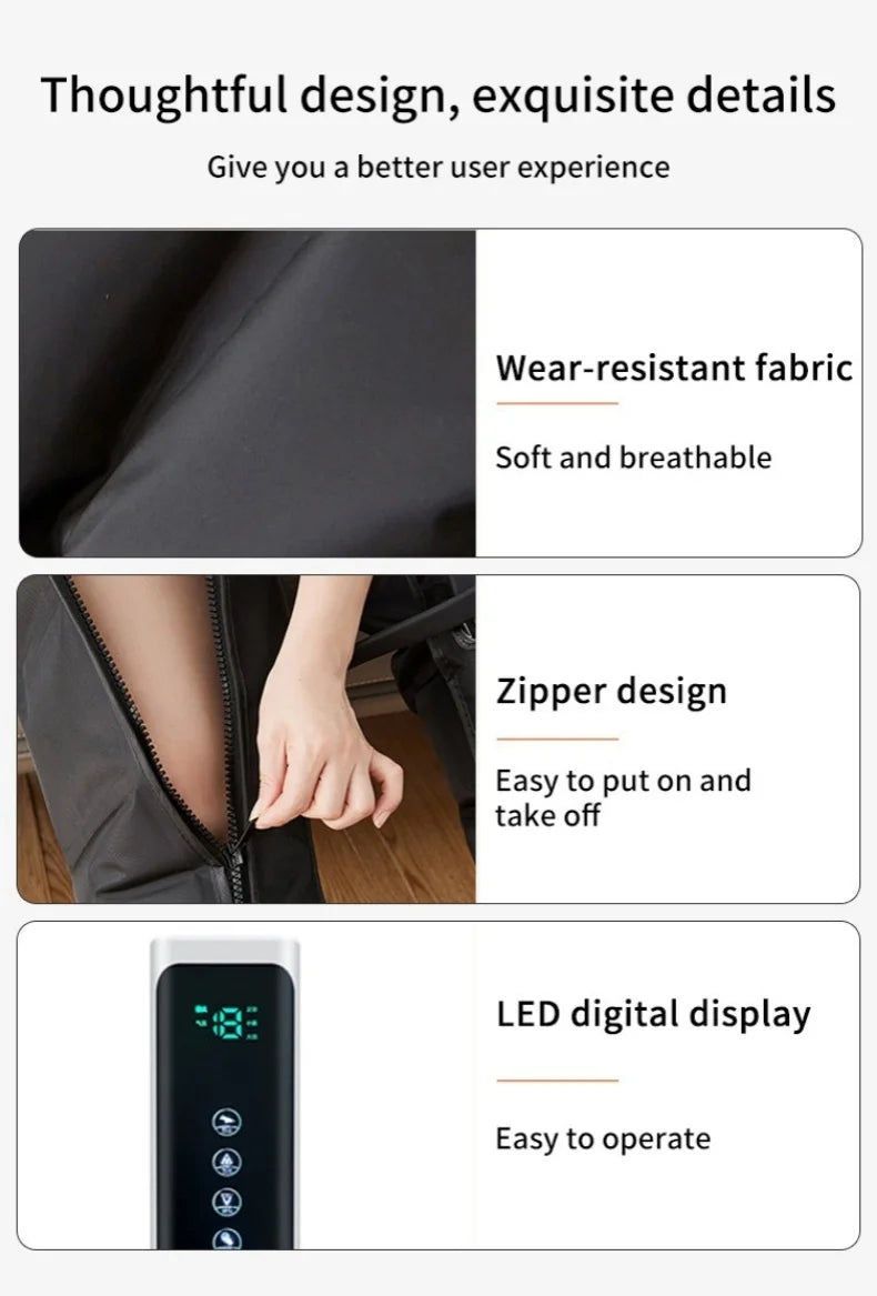 Air Compression Leg Massager Boots