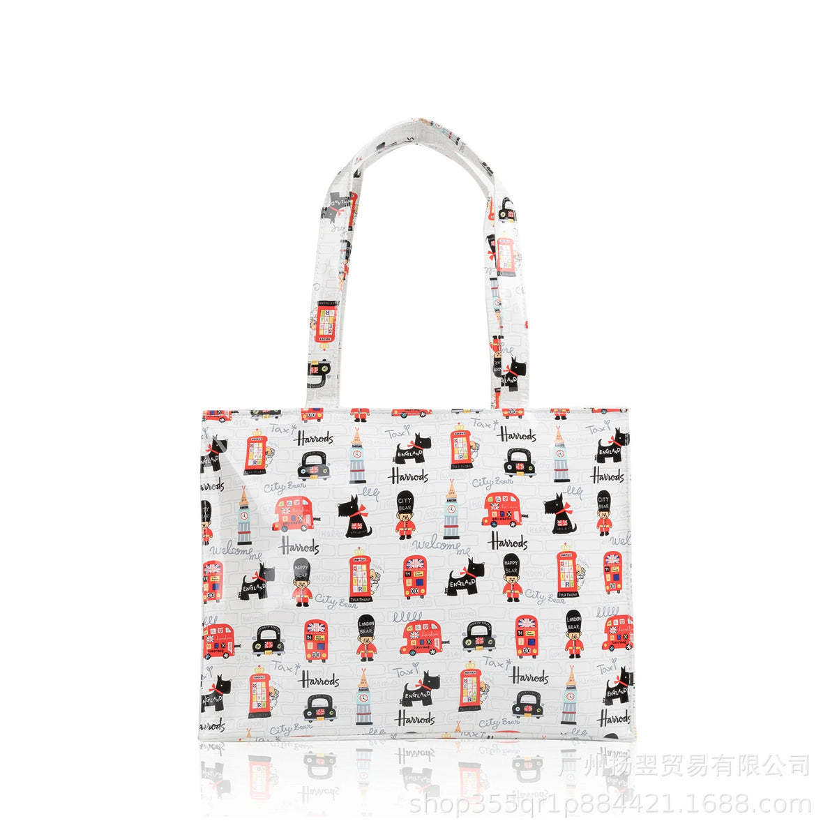 Square PVC Everyday Tote Bag