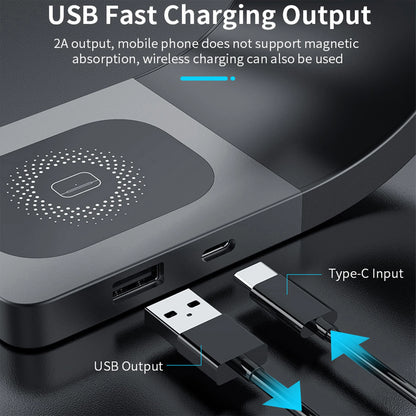 4-in-1 Magnetic Wireless Charging Stand for Apple Devices
