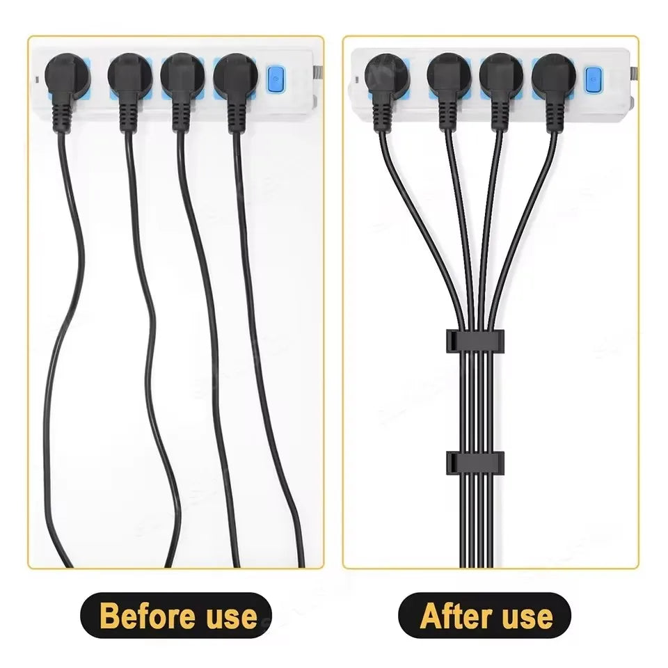 Self-Adhesive Cable Organizer Clips