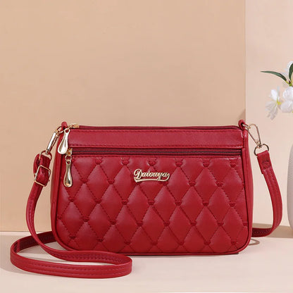 Embroidered Satchel Handbag