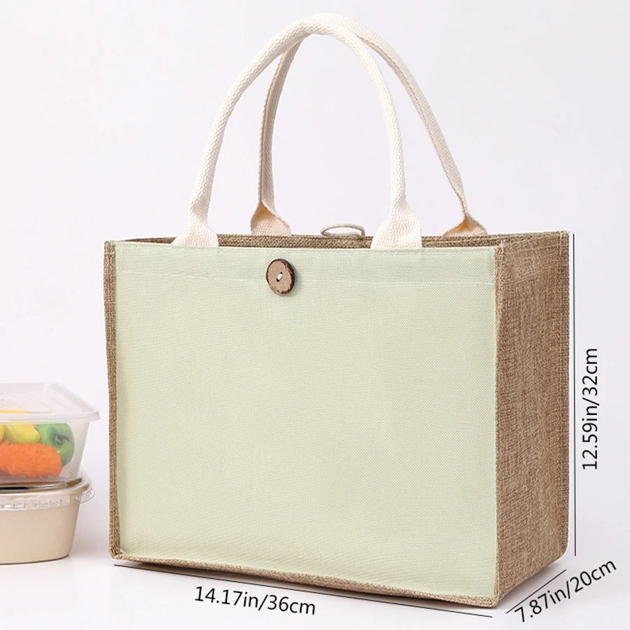 Canvas & Linen Everyday Tote Bag