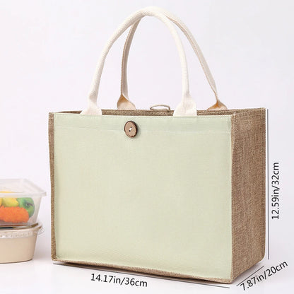 Canvas & Linen Everyday Tote Bag
