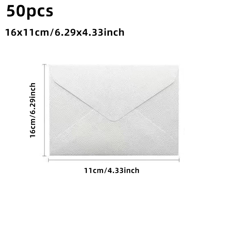 Luxury Invitation & Gift Envelopes – 120g/250g Textured Paper
