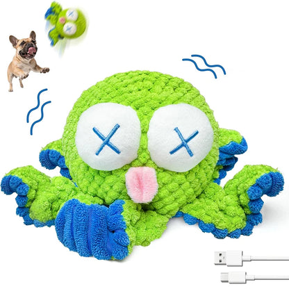 Rechargeable Interactive Octopus Moving Dog Toy