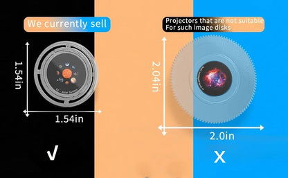 Galaxy Projector HD Replacement Disc Set
