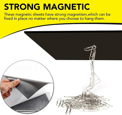 Adhesive Magnetic Sheets for Crafts & DIY