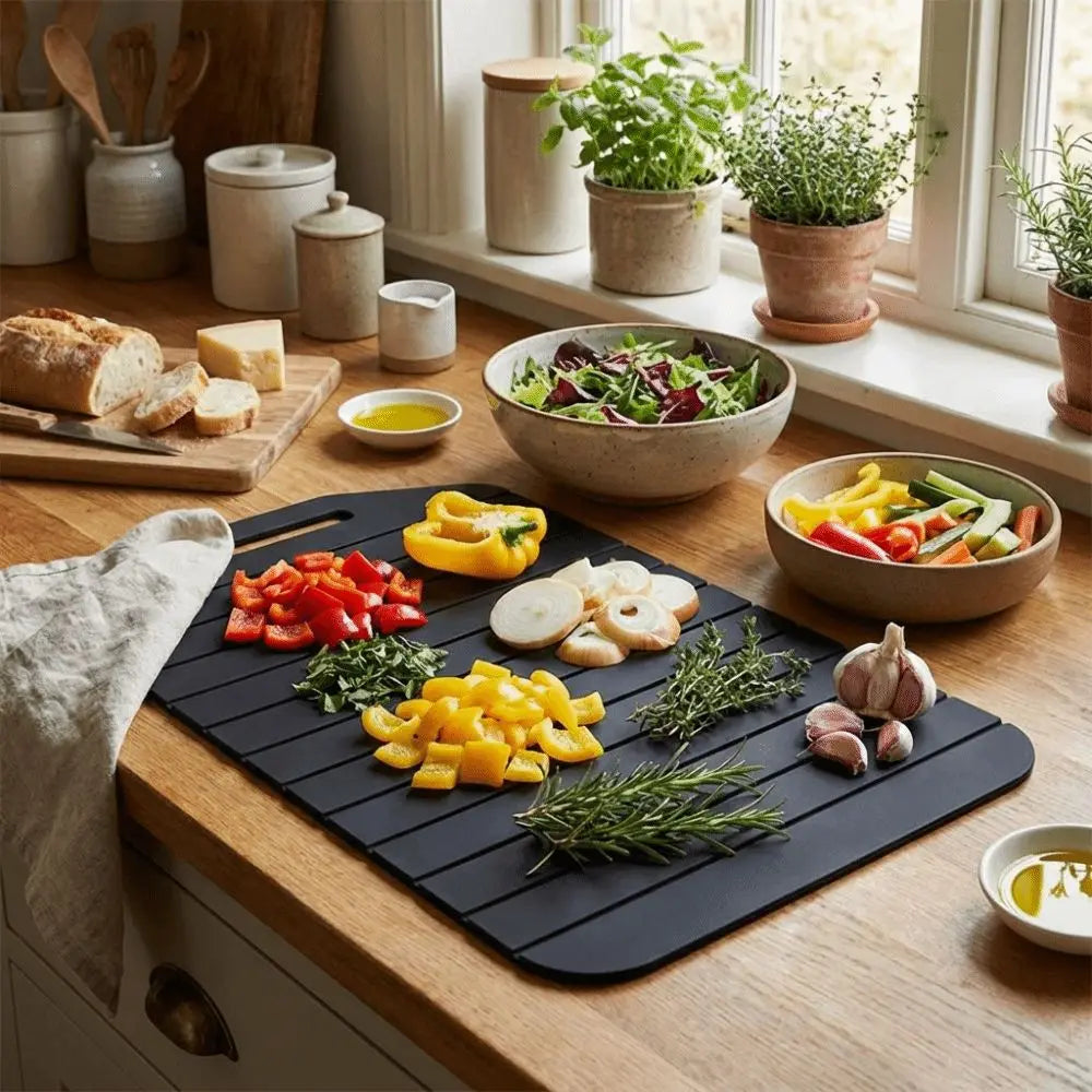 Foldable Non-Stick Silicone Cutting Board