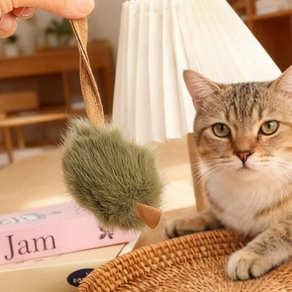 Plush Squeaky Mouse Cat Toy