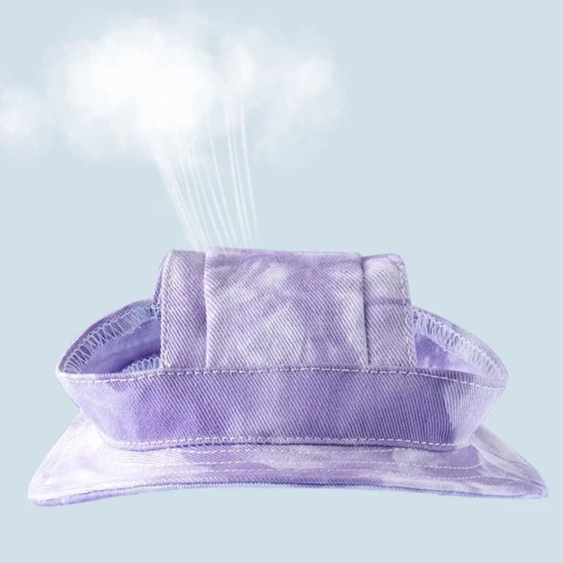Pet Sun Hat with Ear Holes