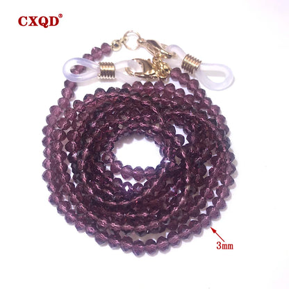 Women's Fashion Reading Glasses Chain Beaded Eyeglass Strap