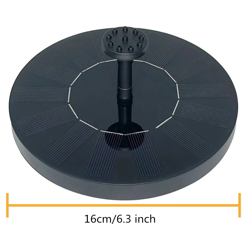 Solar Floating Water Fountain