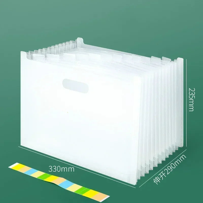 A4 Expanding File Folder with 13 Pockets