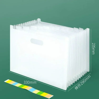 A4 Expanding File Folder with 13 Pockets