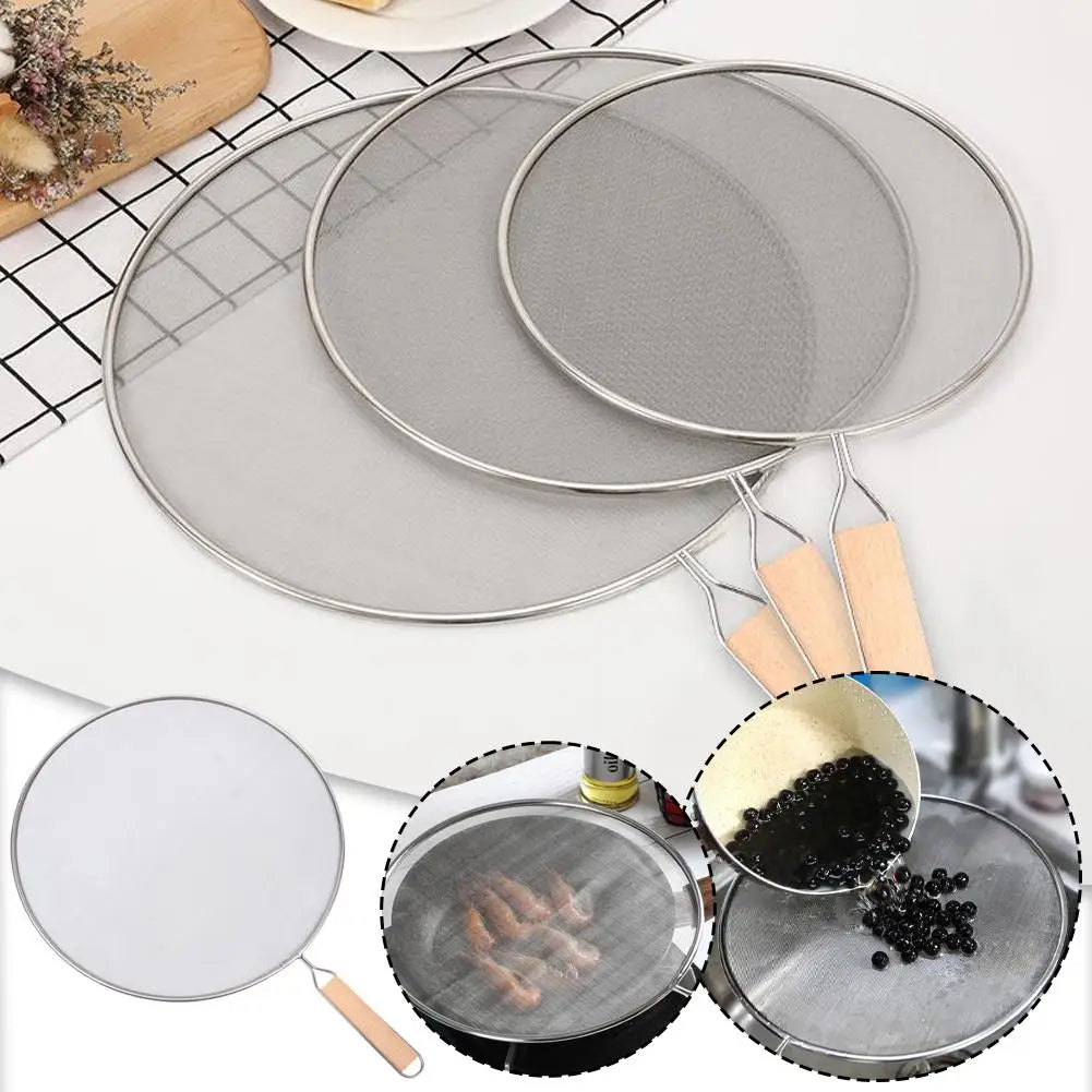 Stainless Steel Splatter Guard Screen