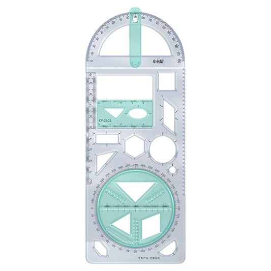 Multifunctional Geometric Triangle Ruler