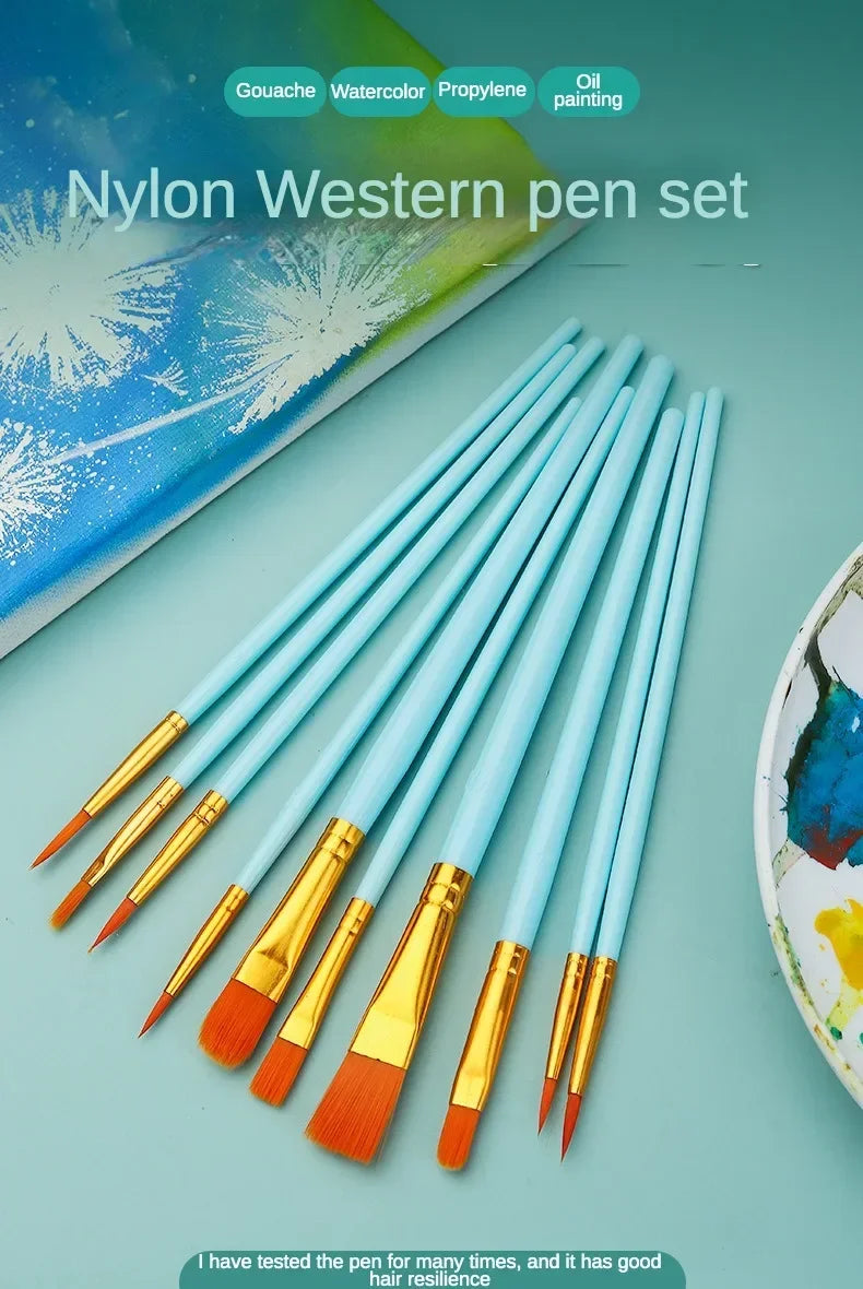 Multi-Purpose Artist Paint Brush Set