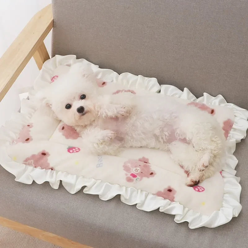 Pet Sleeping Mat – Thickened Warm Dog & Cat Bed Blanket