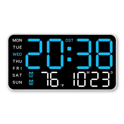 Large LED Digital Wall Clock