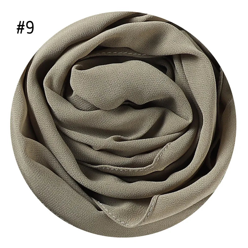 Malaysian Pearl Chiffon Hijab Scarf