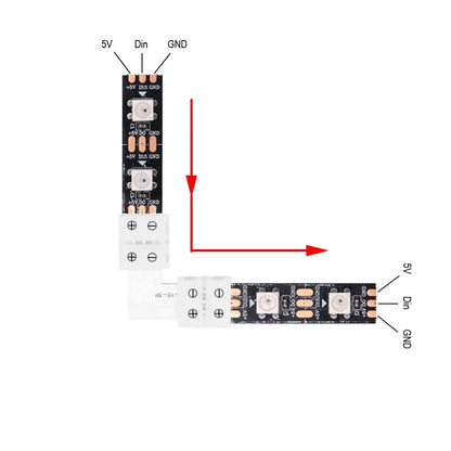 LED Strip Solderless Connector