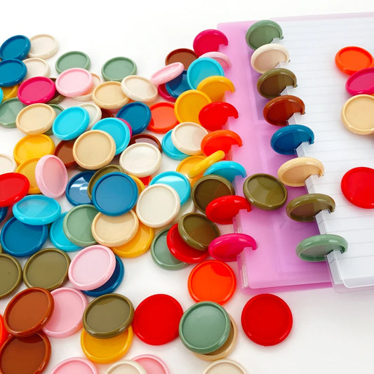 Plastic Disc Binding Rings for Planners & Notebooks