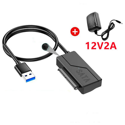 USB 3.0 to SATA Adapter Cable for 2.5" & 3.5" SSD/HDD