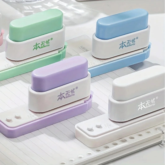 Compact 5-Hole Punch for Notebooks, Planners & Office Documents