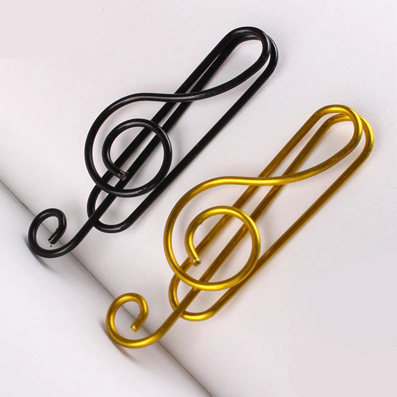 Musical Note Paper Clips