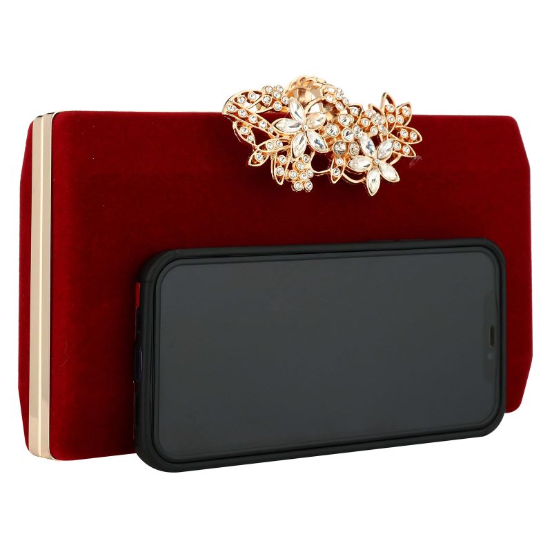 Rhinestone Evening Clutch Bag