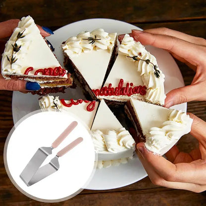 Triangular Stainless Steel Cake Slicer Cutter