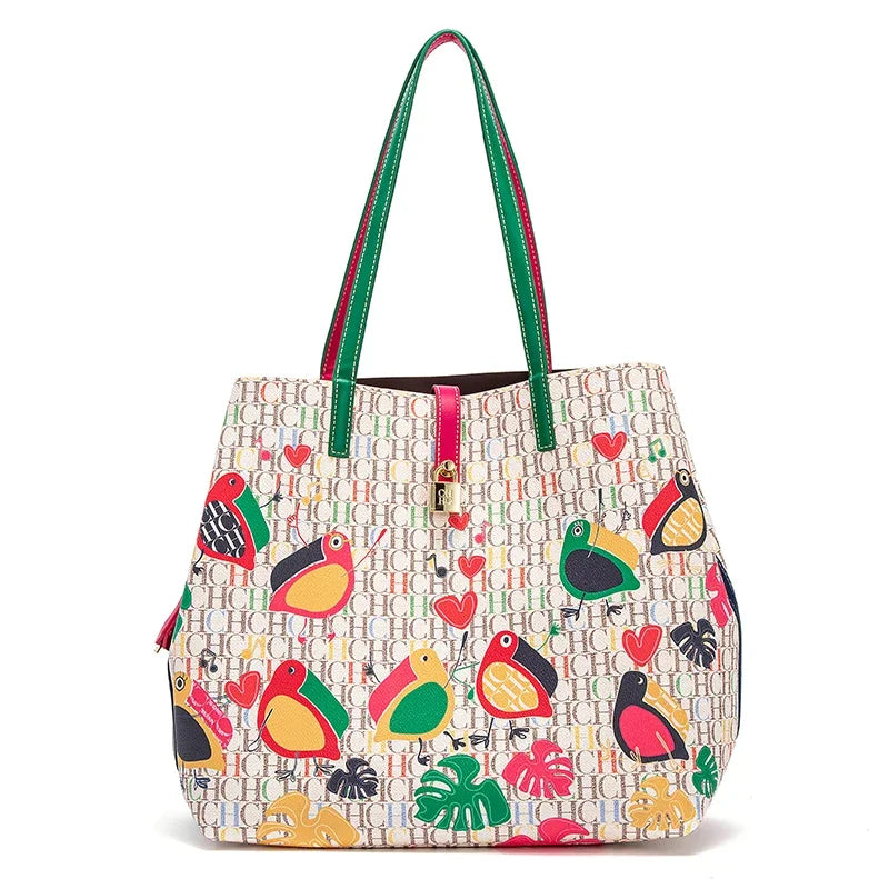 Fashion Bucket Handbag with Adjustable Strap