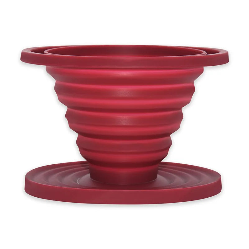 Collapsible Silicone Pour Over Coffee Dripper