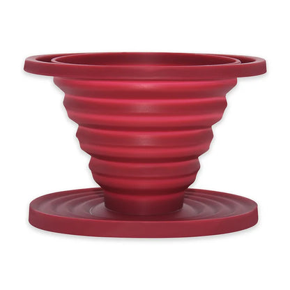 Collapsible Silicone Pour Over Coffee Dripper