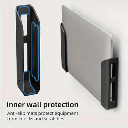 Under Desk & Wall Mount Laptop Storage Holder