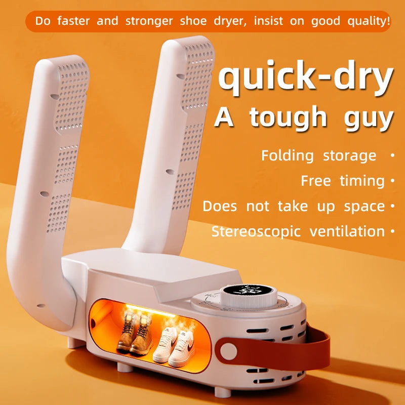 Intelligent Electric Shoe Dryer with Adjustable Timer