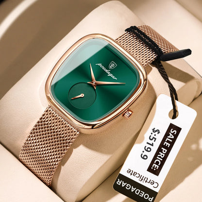 783W Women's Stainless Steel Mesh Quartz Watch