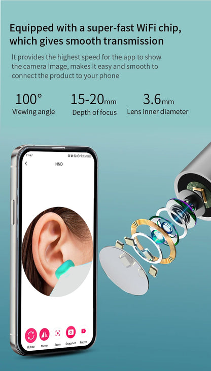 Smart Visual Ear Cleaner Camera