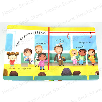 Usborne Lift-the-Flap What Are Germs? Children’s Educational Book