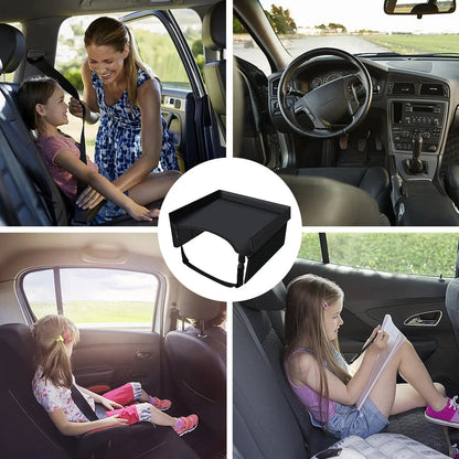 Kids Foldable Travel Tray for Car & Airplane