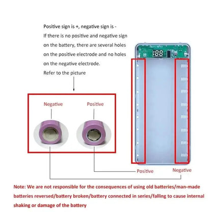 DIY 8-Slot Power Bank Case