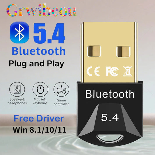 USB Bluetooth 5.4 Adapter for PC